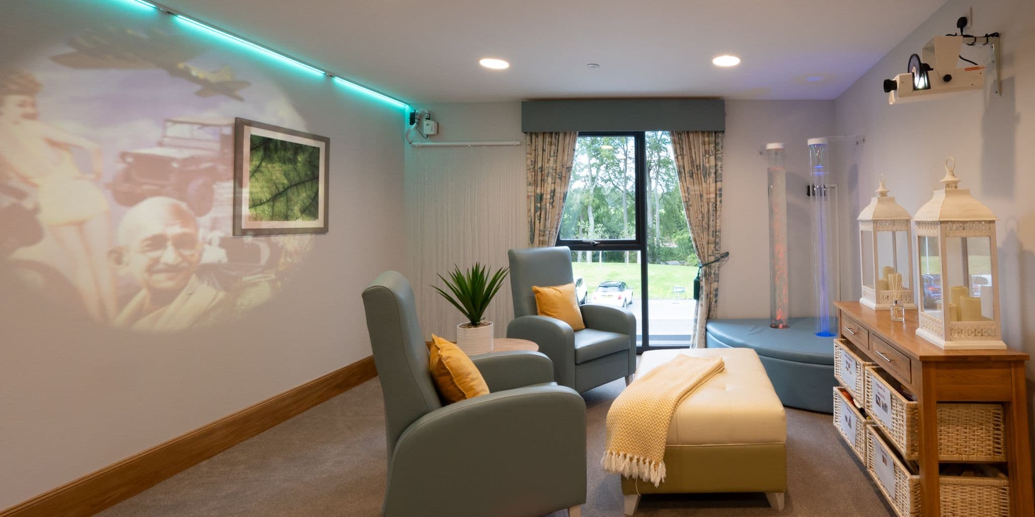 Sensory Room with Projector