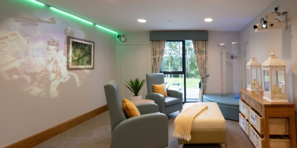Sensory Room with Projector