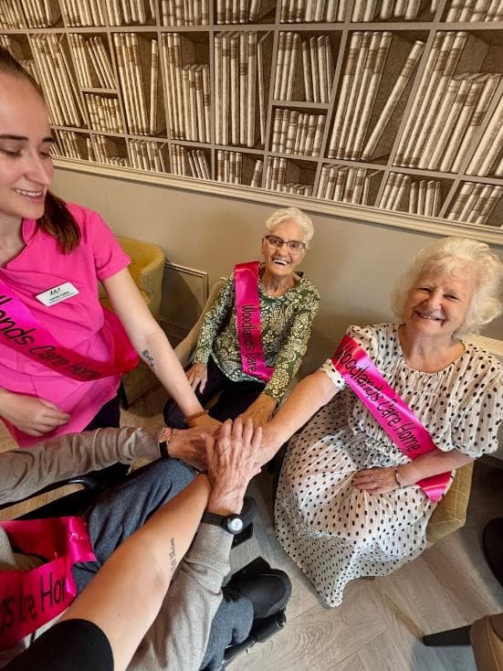 staff-and-residents-celebrating