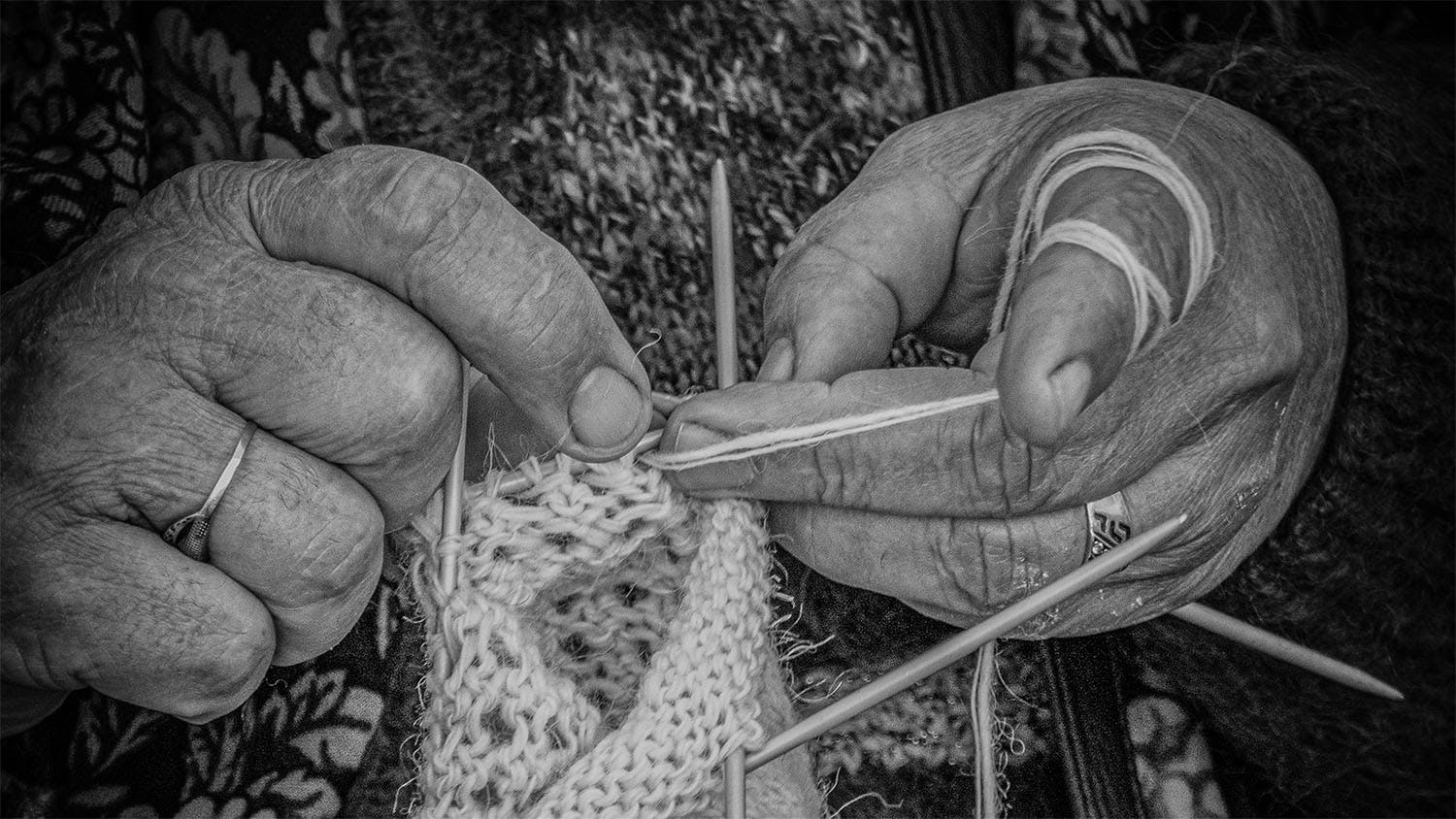 Resident Knitting