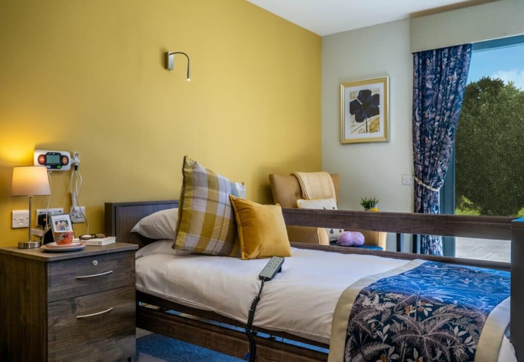 Profiling Bed in Ground Floor Bedroom