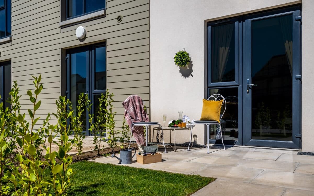 Patio Area Outside Ground Floor Bedroom