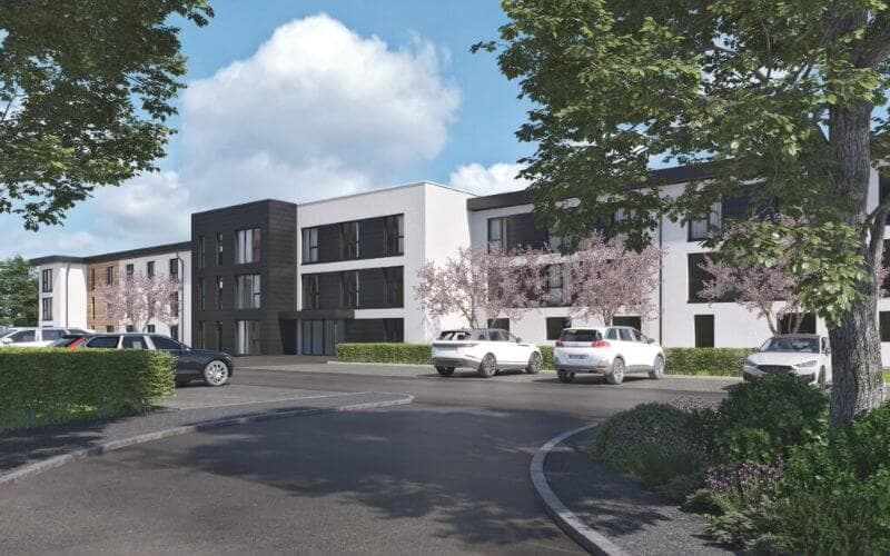 CGI of Woodlands Care Home