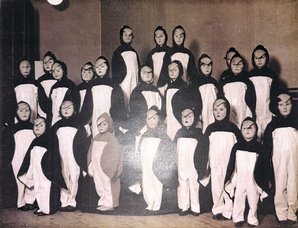 resident in decades old photo